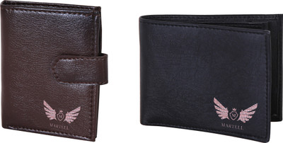 

Martell Men Black Artificial Leather Wallet(6 Card Slots), Brown