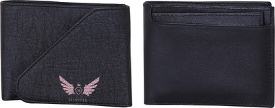 

Martell Men Black Artificial Leather Wallet(4 Card Slots)