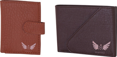 

Martell Men Brown Artificial Leather Wallet(6 Card Slots)