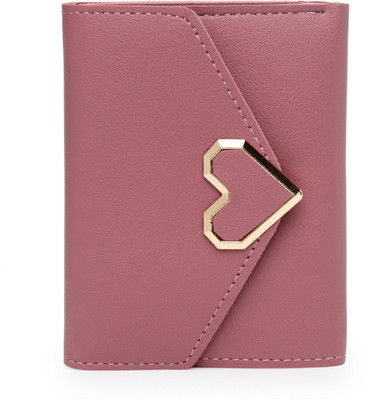 

Popmode Women Evening/Party Pink Artificial Leather Wallet(7 Card Slots)
