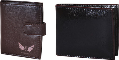 

Martell Men Black Artificial Leather Wallet(6 Card Slots), Brown