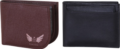 

Martell Men Black Artificial Leather Wallet(4 Card Slots), Brown