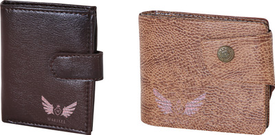

Martell Men Brown Artificial Leather Wallet(6 Card Slots)