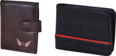 

Martell Men Black Artificial Leather Wallet(6 Card Slots), Brown