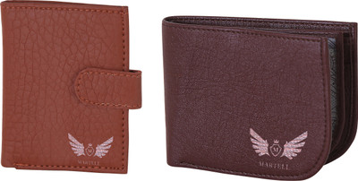 

Martell Men Brown Artificial Leather Wallet(6 Card Slots)