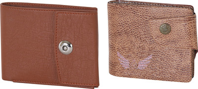 

Martell Men Brown Artificial Leather Wallet(4 Card Slots)
