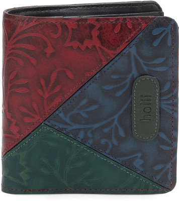 

Holii Women Casual, Formal Multicolor Artificial Leather Wallet(4 Card Slots), Blue/ red/ green