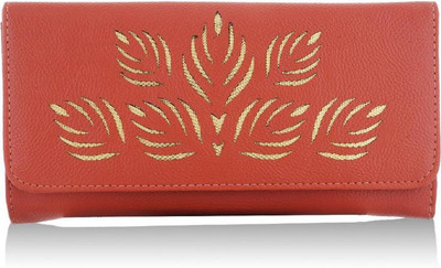 

Girl's Fashion Store Women Pink Artificial Leather Wallet(4 Card Slots), Peach