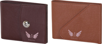

Martell Men Brown Artificial Leather Wallet(4 Card Slots)