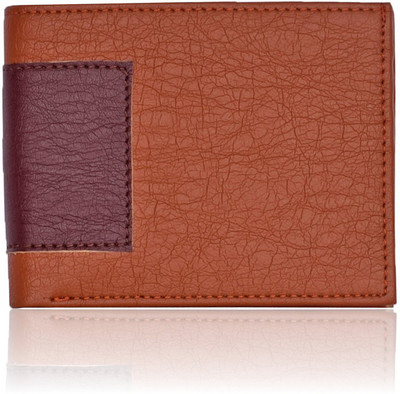 

Forester Men Tan Artificial Leather Wallet(8 Card Slots), Tan-brown