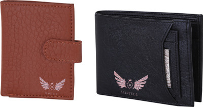 

Martell Men Brown Artificial Leather Wallet(6 Card Slots)