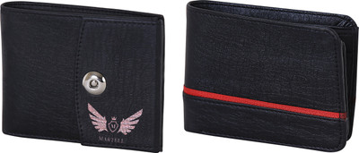 

Martell Men Black Artificial Leather Wallet(4 Card Slots)