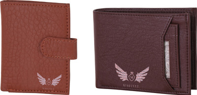 

Martell Men Brown Artificial Leather Wallet(6 Card Slots)