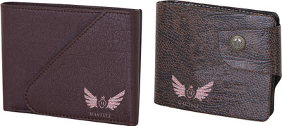 

Martell Men Brown Artificial Leather Wallet(4 Card Slots)