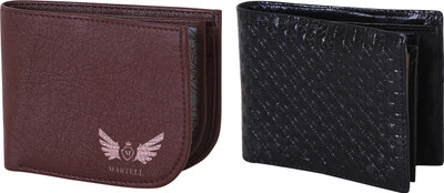 

Martell Men Black Artificial Leather Wallet(4 Card Slots), Brown