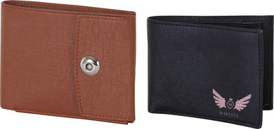 

Martell Men Black Artificial Leather Wallet(4 Card Slots), Brown