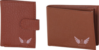 

Martell Men Brown Artificial Leather Wallet(6 Card Slots)