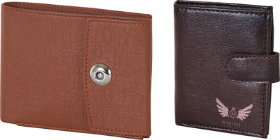 

Martell Men Brown Artificial Leather Wallet(6 Card Slots)