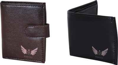 

Martell Men Black Artificial Leather Wallet(6 Card Slots), Brown