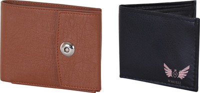 

Martell Men Black Artificial Leather Wallet(4 Card Slots), Brown