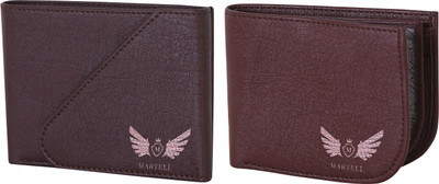 

Martell Men Brown Artificial Leather Wallet(6 Card Slots)
