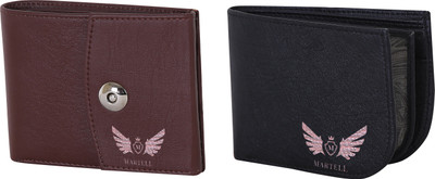 

Martell Men Brown Artificial Leather Wallet(4 Card Slots)