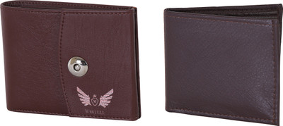 

Martell Men Brown Artificial Leather Wallet(4 Card Slots)