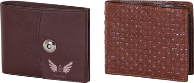 

Martell Men Brown Artificial Leather Wallet(4 Card Slots)