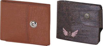 

Martell Men Brown Artificial Leather Wallet(4 Card Slots)