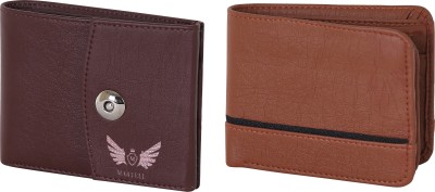 

Martell Men Brown Artificial Leather Wallet(4 Card Slots)