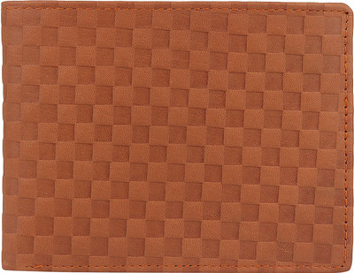 

OAISARA Men Tan Genuine Leather Wallet(3 Card Slots)