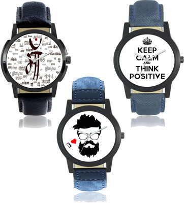 

CelAura 401-405-407 Dial analogue Watch Combo for men Pack of 3 Watch - For Men