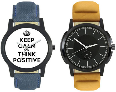 

DelMen DMS109 Multicolour Analog Round Dial Stylish Men's Watches Combo Watch - For Men