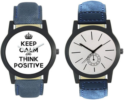 

DelMen DMS105 Multicolour Analog Round Dial Stylish Men's Watches Combo Watch - For Men