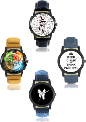 

CelAura 401-402-403-405 Dial analogue Watch Combo for men Pack of 4 Watch - For Men