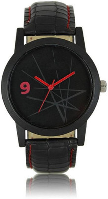 

E-Smart Black008 Black Gens Leather Analog Watch For Men & Boys Watch - For Men