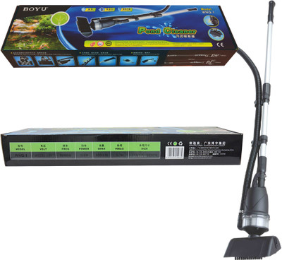 

BOYU Pond Cleaner WNQ-1 | Efficient | Long Life | Easy to Use | Power: 135W | Q.MAX: 8500L/Hr | H.MAX: 3.7m | Power Aquarium Filter(Mechanical Filtration for Salt Water and Fresh Water)