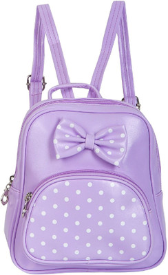 Shopigator Mini Polka 3 L Backpack(Purple)