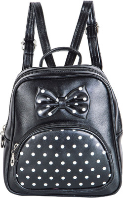 

Shopigator Mini Polka 3 L Backpack(Black)