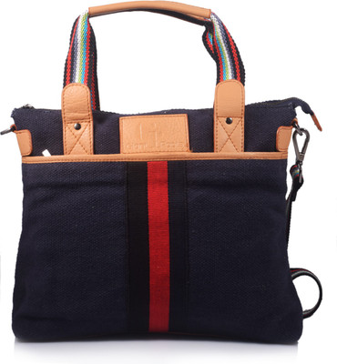 

Giant Roots Women's Designer Canvas Top-Handle/Shoulder Handbag Shoulder Bag(Blue, 12 L)