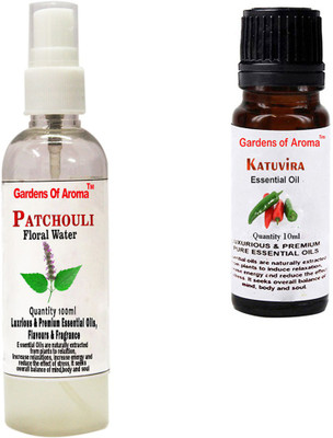 

Gardens Of Aroma Patchouli Floral Water And katuvira Essential Oil(110 ml)