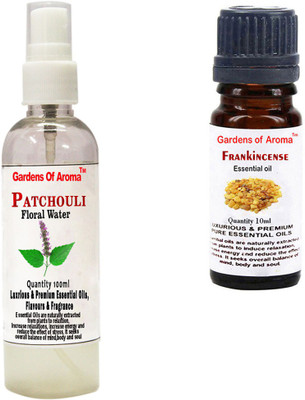 

Gardens Of Aroma Patchouli Floral Water And Frankincense Essential Oil(110 ml)