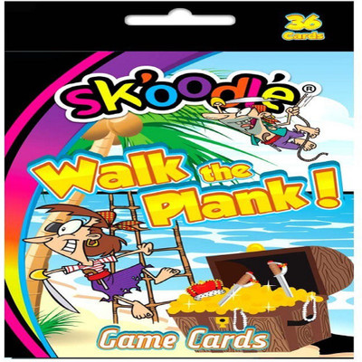 

SKOODLE WALK THE PLANK GAME CARDS(Multicolor)
