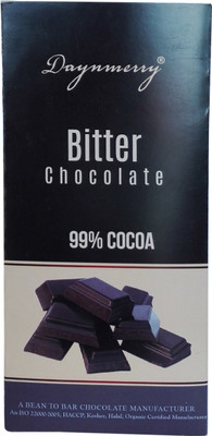 

Daynmerry 99% Dark Chocolate - 100 gm - Pack of 2 Bars(Pack of 2, 200 g)