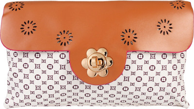 

Tycos Party Brown Clutch
