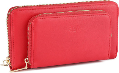 

Allen Solly Casual Red Clutch