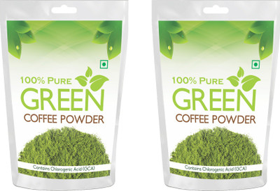 

Health first Pure Organic Arabica Green Coffee Beans powder For Weight Management 400 grams Instant Coffee 400 g(Green Coffee Flavoured)