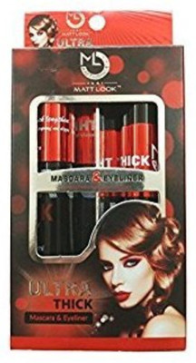 

Mattlook Ultra Thick Mascara & Eyeliner(Set of 2)