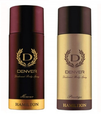 

Denver Honour & Prestige Deodorant Spray - For Men(300 ml, Pack of 2)
