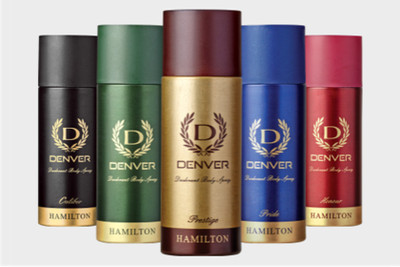 

Denver Hemilton , Pride , Prestige , Honour , Caliber Deodorant Spray - For Men(0.825 ml, Pack of 5)